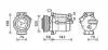 AVA CHEVROLET Компресор кондиціонера CAPTIVA 2.0-2.4 D 11-, OPEL AVA COOLING CTK063 (фото 1)