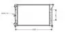 AVA VW Радіатор охолодження PASSAT B3/B4 1.8 88- AVA COOLING VN2078 (фото 1)