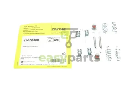 Комплект пружинок колодок ручника MB C-сlass 07-/CLK 02-10/E-class 09-/S-class 05-/Vito 14- TEXTAR 97038300