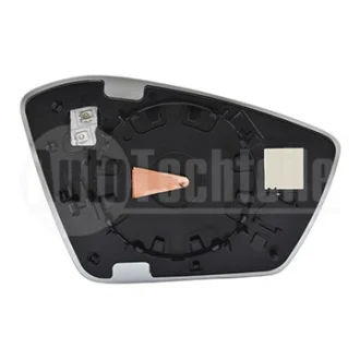 Скло дзеркала (з підігрівом) Skoda Superb 15- (L) AUTOTECHTEILE 385 7065