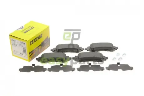 Колодки гальмівні (передні) Toyota Yaris 13- (Akebono) TEXTAR 2582301