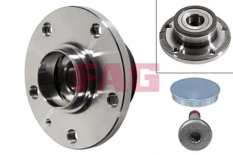 Ступица колеса задняя Audi A3, Seat Altea, VW Golf V 1.4/1.6/1.9/2.0FSI/TDI 03- FAG 713 6106 90