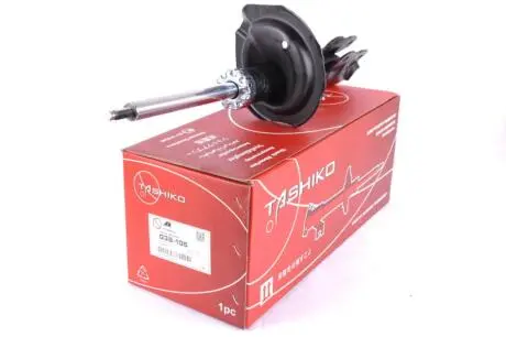 Амортизатор передній (газовий) (лівий) Mitsubishi Lancer VIII 08- (колеса) 16") TASHIKO G39-105