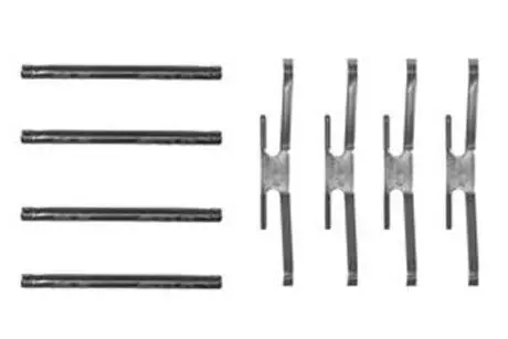 Фото 1 - планка суппорта (переднього) притискна (к-кт) Opel Omega/Vectra -95 (Delc/Ate) TRW PFK223 Планка суппорта (переднього) притискна (к-кт) Opel Omega/Vectra -95 (Delc/Ate) TRW PFK223 (фото 1)