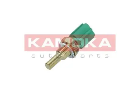 Датчик температуры охлаждающей жидкости (2 контакта / зеленый) KAMOKA 4080036