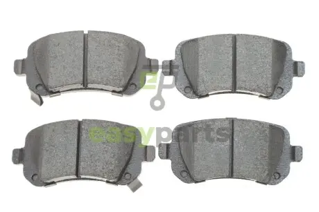 Колодки гальмівні (задні) VW Routan 08-13/Chrysler Grand Voyager 07-/Dodge Journey 08- Metelli 2208640