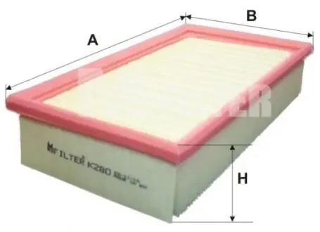 Фильтр воздуха Mfilter M-FILTER K 280