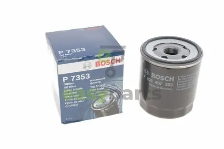 Фільтр масляний Citroen Berlingo/C3/C4/C5 1.9D/2.0HDi 98-05/1.2 PureTech 14-/Jumper 2.0-2.2HDi 01- BOSCH F026407353