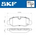 Колодки гальмівні дискові (комплект 4 шт) SKF VKBP 90080 (фото 6)