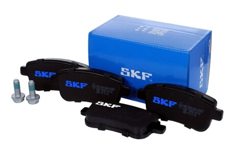 Колодки гальмівні дискові (комплект 4 шт) SKF VKBP 90058