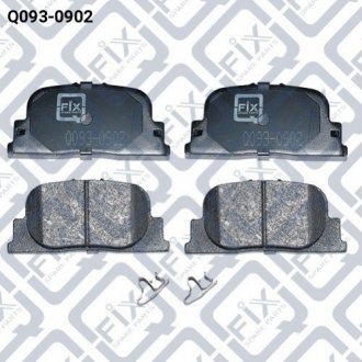 Колодки тормозные дисковые задние Q-fix Q093-0902