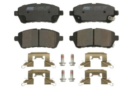 Тормозные колодки, дисковые. ABE C13063ABEP