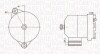 Генератор (14V/70A/5PK) (система BOSCH) VAG 1.0-1.4 97-04 MAGNETI MARELLI 063731586010 (фото 1)