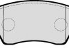 Колодки тормозные дисковые передние RENAULT (выр-во) HERTH+BUSS / JAKOPARTS J3601085 (фото 2)