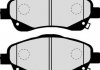 Колодки тормозные дисковые передние TOYOTA (выр-во) HERTH+BUSS / JAKOPARTS J3602112 (фото 2)