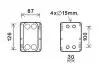 Радиатор масляный Nissan/Opel/Renault (выр-во AVA) AVA COOLING RT3631 (фото 1)