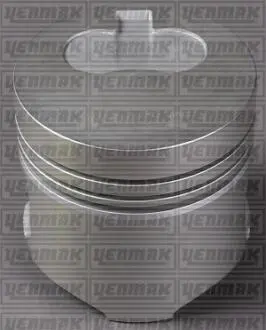 Поршень з кільцями і пальцем (размір отв. 82.20/ STD) CITROEN Berlingo 1.9D, FIAT Scudo 1.9D 98- PEUGEOT Expert/Partner 1.9D 98- (DW 8/B) Yenmak 31-03878-000 (фото 1)