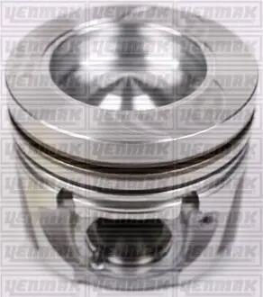 Поршень с кольцами і пальцем (размер отв. 76.50/+0.50) RENAULT Megane 1.5dCi 08- (4 цл.) (K9K 834 Euro5 90PS) Yenmak 31-04186-050