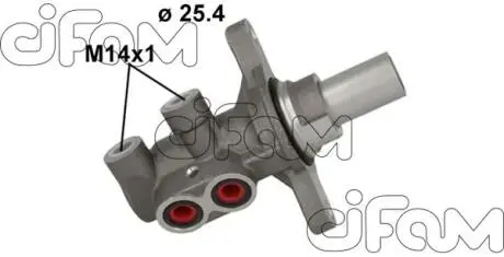 FORD Головний гальм. циліндр C-MAX 1.0-2.0 10-, FOCUS 1.0-2.0 12- CIFAM 202-1125