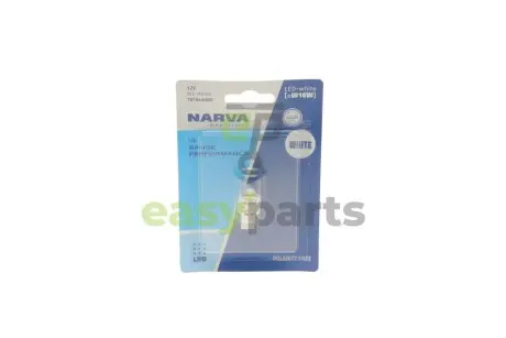 Автолампа W16W 12V 1.8W W2.1 x 9.5d LED (6000K) NARVA 181644000