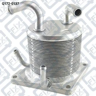 РАДІАТОР ОХОЛОДЖЕННЯ АКПП (маслоохолоджувач) Q-fix Q172-0137