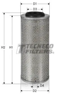 Фільтр повітряний Auwarter, Iveco,Steyr, DB TECNECO AR494I (фото 1)