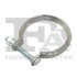 FISCHER CITROEN Хомут 84 мм ALFA ROMEO, JEEP, OPEL, MERCEDES-BENZ Fischer Automotive One (FA1) 934-784 (фото 1)