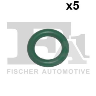 FISCHER Ущільнювальне кільце (мат. FPM) 9,9 x 15 x 2,5 green Fischer Automotive One (FA1) 924.640.005