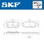 Комплект тормозных колодок, дисковый тормоз SKF VKBP 90416 A (фото 2)