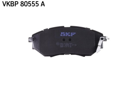 Комплект тормозных колодок, дисковый тормоз SKF VKBP 80555 A