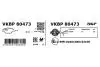 Комплект тормозных колодок, дисковый тормоз SKF VKBP 80473 (фото 3)