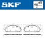 Комплект тормозных колодок, дисковый тормоз SKF VKBP 80360 (фото 6)