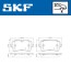 Комплект тормозных колодок, дисковый тормоз SKF VKBP 90112 E (фото 6)