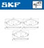 Комплект гальмівних колодок, дискове гальмо SKF VKBP 80104 (фото 2)