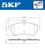 Комплект тормозных колодок, дисковый тормоз SKF VKBP 80051 (фото 6)