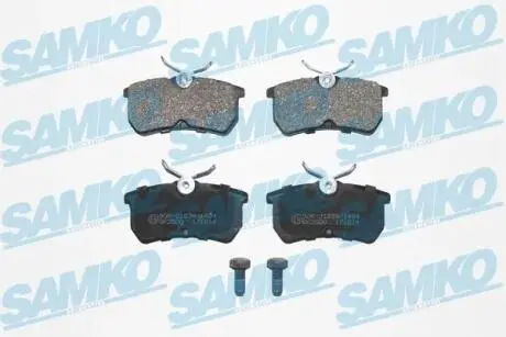 Фото колодки гальмівні SAMKO 5SP697 Колодки гальмівні SAMKO 5SP697