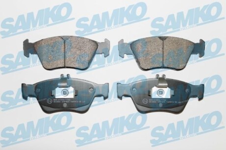 Колодки тормозные SAMKO 5SP409