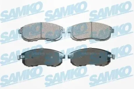 Фото колодки тормозные SAMKO 5SP1606 Колодки тормозные SAMKO 5SP1606