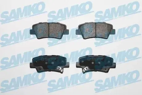 Фото колодки тормозные SAMKO 5SP1558 Колодки тормозные SAMKO 5SP1558