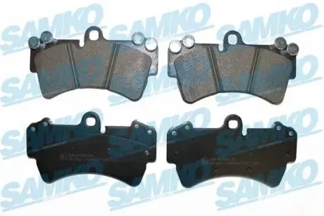 Фото колодки гальмівні SAMKO 5SP1257 Колодки гальмівні SAMKO 5SP1257