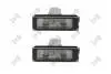 Лiхтар пiдсвiтки номерного знаку 2шт LED Abakus 01653900LED (фото 1)