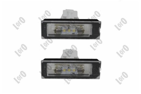 Лiхтар пiдсвiтки номерного знаку 2шт LED Abakus 01653900LED