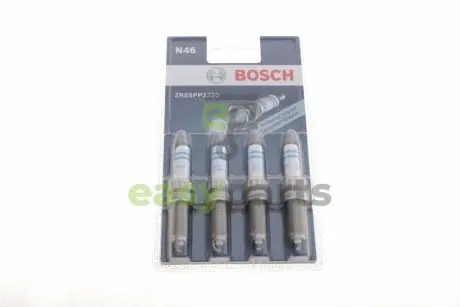 Свічка запалювання (к-кт 4шт) Citroen C3/C4/Peugeot 3008/308/5008/Partner 1.2PureTech 16- BOSCH 0242145804