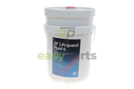 Олива АКПП ATF (20L) Lifeguard Fluid 6 ступка) ZF 550042613