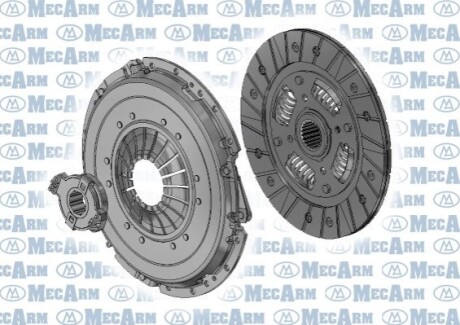 Комплект зчеплення (3 частини)) HYUNDAI ACCENT i25 IV, ELANTRA V, i20 I, ix20, i30, VELOSTER MECARM MK10070