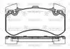 Колодки тормозные диск. перед. (Remsa) Audi A4 A5 A6 A7 A8 17&gt; WOKING P1563300 (фото 1)