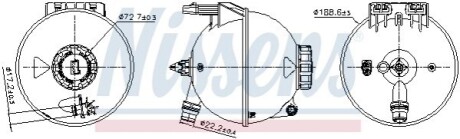 Розширювальний бачок NISSENS 996309