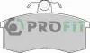 Колодки гальмівні дискові PROFIT 5000-0527 (фото 1)