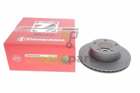 Диск гальмівний (передній) BMW 1 (F20/F21)/2 (F22) 10- (284x22) ZIMMERMANN 150.3496.53