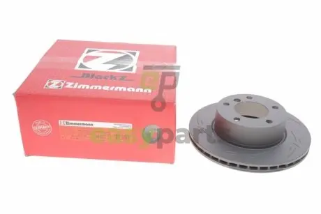 Диск гальмівний (передній) BMW 1 (E81/E87) 04-11 (284x22) ZIMMERMANN 150.3423.53